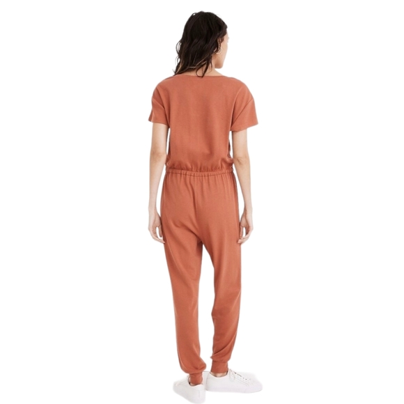 Madewell MWL Breeze Drawstring Jumpsuit Medium - Picture 3 of 9